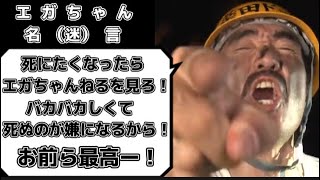 エガちゃんねる名(迷)言集『死にたくなかったらエガちゃんねるを見ろ！バカバカしくて死ぬのが嫌になるから！お前ら最高ー！』【エガちゃんねる公認切り抜き】