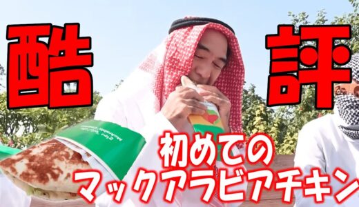 江頭 初めてのご当地マクドナルドを忖度なしで評価！ アラビアチキン【 エガちゃんねる切り抜き / 江頭2:50 / ドバイ 】