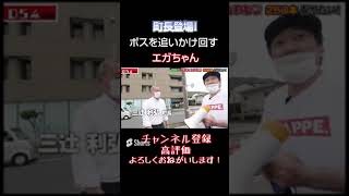 【町長登場！】伊豆大島のボスを追いかけ回すエガちゃん #Shorts