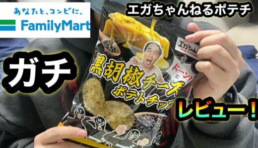 忖度なしレビュー‼︎【エガちゃんねるのポテチ】2つ食べたのでどちらが美味いかズバリ決めます！神ポテチはどちらだ？エガちゃん？ブリーフ団？【ファミマガチ勢あたおか】